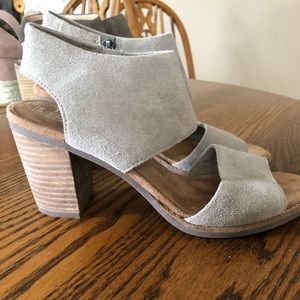 Toms sandals, size 7